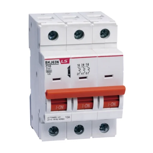 Cầu dao tép MCB BKJ63N 3P 16A 6kA LS