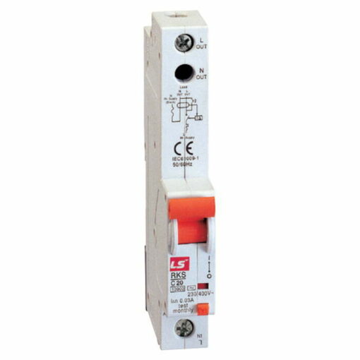 Chống rò RCBO RKS 1P+N 6A 10kA 30mA LS