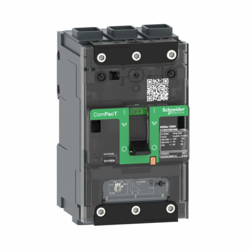 Cầu dao khối MCCB NSXm B 3P 25A 25kA trip TMD chỉnh dòng Schneider C11B3TM025L