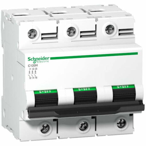 Cầu dao tép MCB C120H 3P 100A 15kA Schneider A9N18469