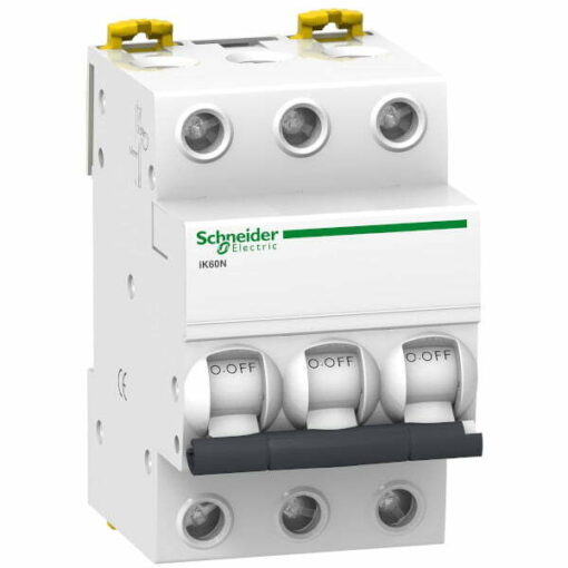 Cầu dao tép MCB iK60N 3P 50A 6kA Schneider A9K24350