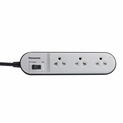 Ổ cắm có dây 3 ổ cắm 2500W dây 3m Panasonic WCHG24332W