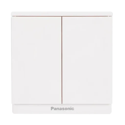 Bộ 2 công tắc Moderva 1 chiều bắt vít màu trắng Panasonic WMF503-VN