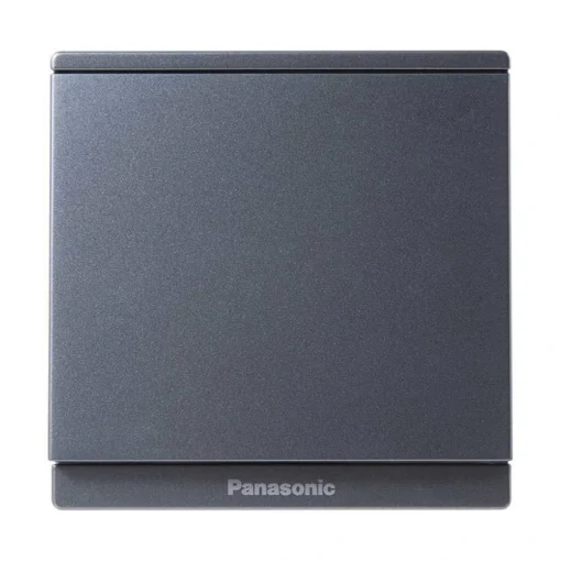 Mặt Moderva kín đơn màu xám ánh kim Panasonic WMF6891MYH-VN