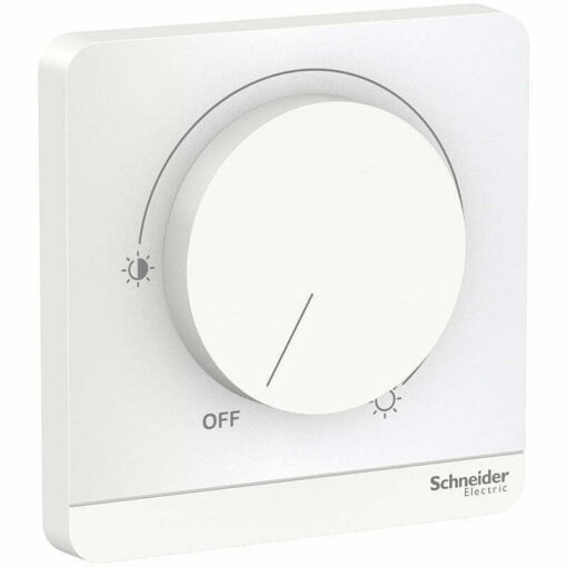 Bộ công tắc điều chỉnh độ sáng đèn AvatarOn 250VA màu trắng Schneider E8331RD250_WE