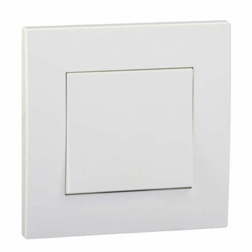 Bộ công tắc Vivace đơn 2 chiều 16AX màu trắng Schneider KB31_WE_G19