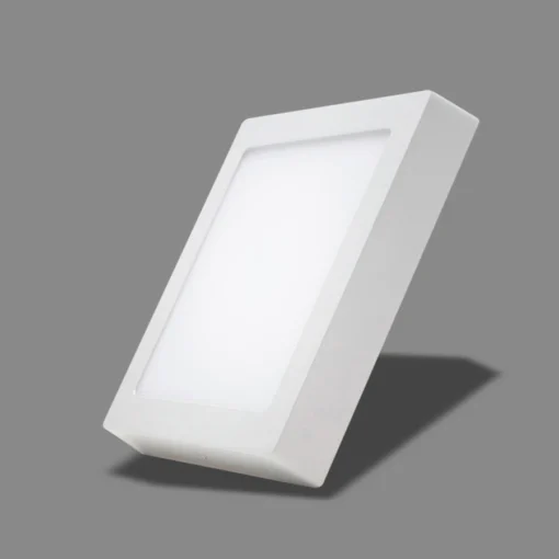 Đèn LED panel vuông viền trắng gắn nổi 24W sáng vàng Nanoco NPL243S