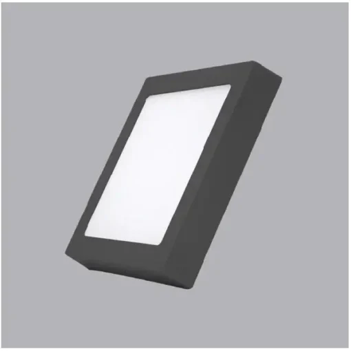 Đèn LED panel vuông viền đen gắn nổi 24W sáng trắng Nanoco NPL246SB