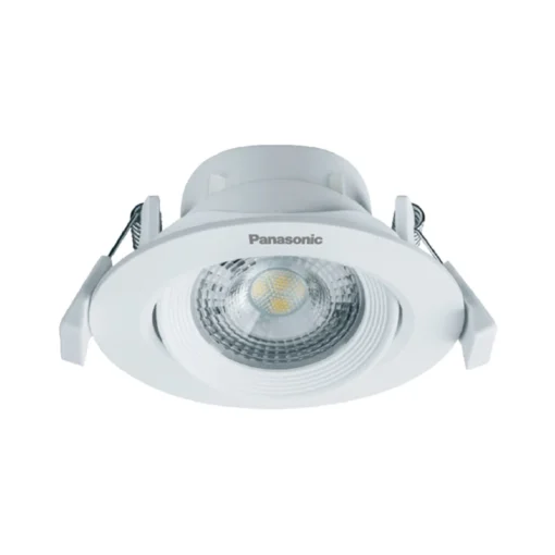Đèn downlight âm trần tròn chỉnh góc 60° 5W sáng vàng Panasonic NNNC7624088