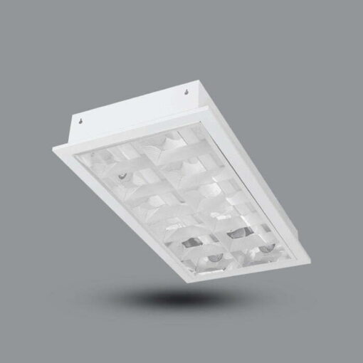 Đèn tán quang âm trần 0.6m bóng LED 2x10W sáng trung tính Paragon PRFF218L20/42
