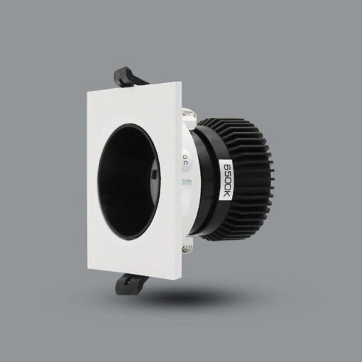 Đèn LED Downlight âm trần khách sạn 7W sáng vàng Paragon PRHB90L7/30