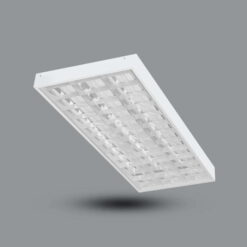Đèn tán quang gắn nổi 1.2m bóng LED 3x20W sáng vàng Paragon PSFB336L54/30