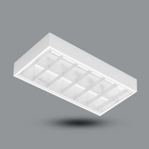 Đèn tán quang gắn nổi 0.6m bóng LED 2x10W sáng trung tính Paragon PSFD218L20/42