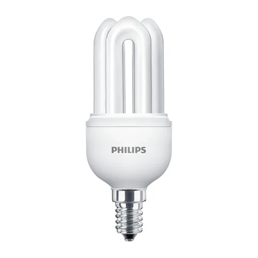 Bóng huỳnh quang compact Genie 11W E27 sáng trắng 6500K Philips