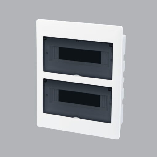 Tủ điện âm tường đế sắt chứa MCB 21-24 cực MPE TS-24