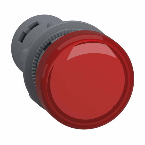 Đèn báo Ø22 LED 220Vdc, màu đỏ Schneider XA2EVMD4LC