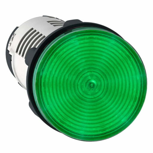 Đèn báo Ø22 LED 230Vac, màu xanh lá Schneider XB7EV03MP