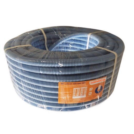 Ống luồn dây đàn hồi Ø16 màu xanh (cuộn 50m) Nanoco FRG16G