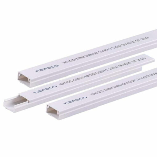 Nẹp vuông luồn dây điện 50x35mm - 1.7m Nanoco NNV1750