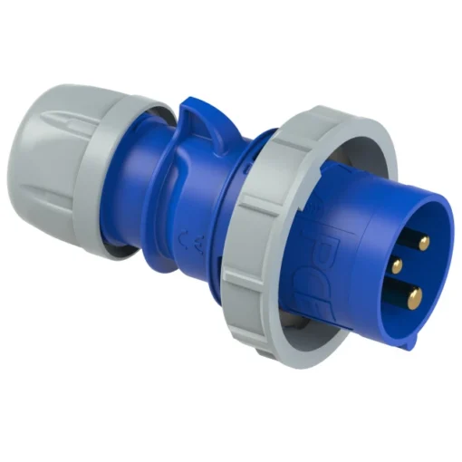 Phích cắm kín nước 16A 3P 230V 6H IP67 PCE F0132-6