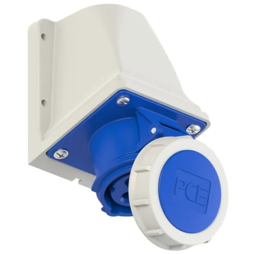 Ổ cắm gắn nổi kín nước 32A 3P 230V 6H IP67 PCE F1232-6