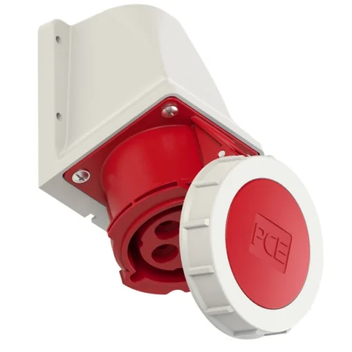 Ổ cắm gắn nổi cho Container 32A 4P 440V 3H IP67 PCE F1242-3V