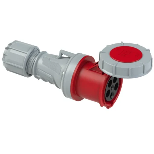 Ổ cắm di động kín nước 63A 5P 400V 6H IP66/67 PCE F235-6