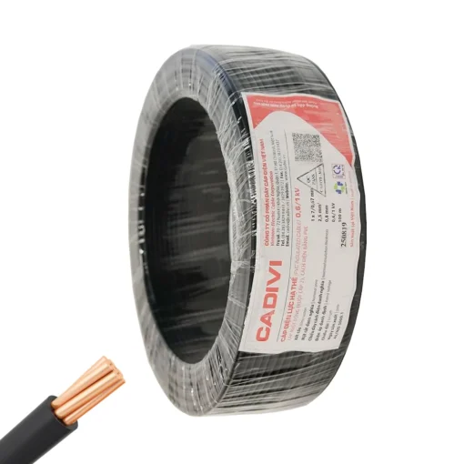 Cáp đồng CV-10mm2, 0.6/1KV Cadivi