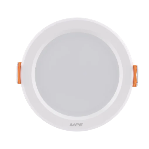 Đèn LED downlight nhựa 6W sáng vàng MPE DLEL-6V