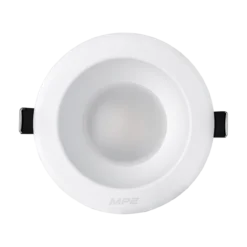 Đèn LED downlight nhôm âm trần 12W sáng trung tính MPE DLF2-12N