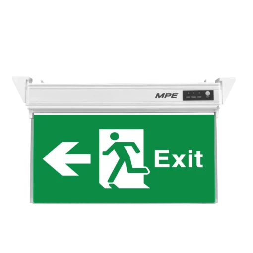 Đèn LED Exit 1 mặt chỉ hướng trái 3W MPE EXL