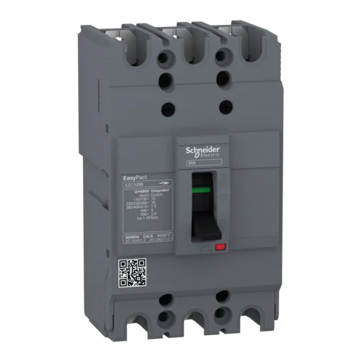 Cầu dao khối MCCB EZC100B 3P 25A 7.5kA/415V Schneider EZC100B3025