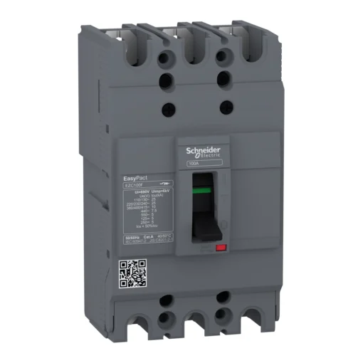 Cầu dao khối MCCB EZC100F 3P 25A 10kA/415V Schneider EZC100F3025