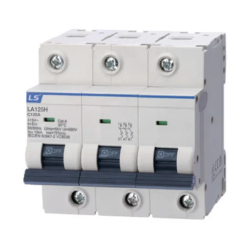 Cầu dao tép MCB LA125H 3P 125A 10kA LS