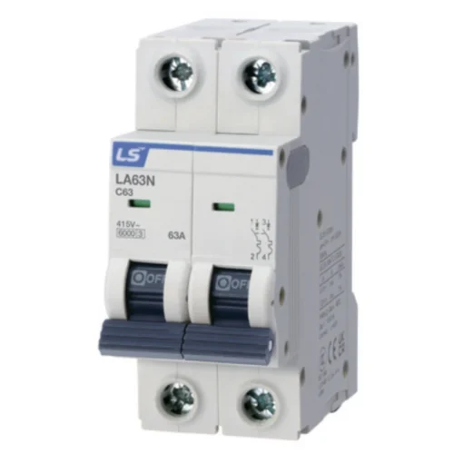 Cầu dao tép MCB LA63N 2P 6A 6kA LS