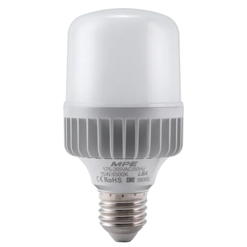 Bóng đèn LED Bulb 15W sáng vàng MPE LBA-15V