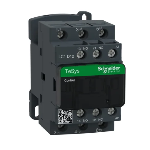 Khởi động từ LC1D 3P 12A 1NO+1NC 24Vdc Schneider LC1D12BD