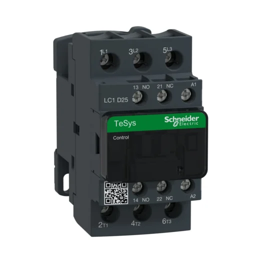 Khởi động từ LC1D 3P 25A 1NO+1NC 24Vdc Schneider LC1D25BD