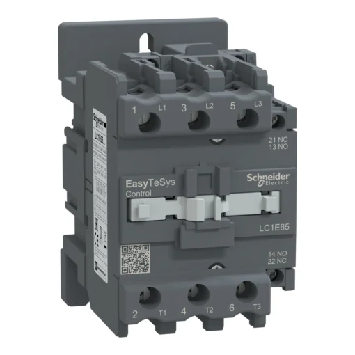 Khởi động từ LC1E 3P 65A 1NO+1NC 220Vac Schneider LC1E65M5