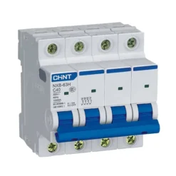 Cầu dao tép MCB NXB-63H 4P C25 10kA Chint