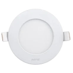 Đèn LED panel nhôm âm trần 6W sáng trắng MPE RPL-6ST