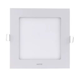 Đèn LED panel nhôm âm trần vuông dimmer 9W sáng trắng MPE SPL-9T/DIM