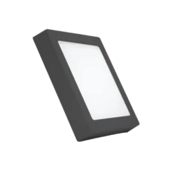 Đèn LED panel nhôm vỏ đen gắn nổi 24W sáng trắng MPE SSPLB-24T